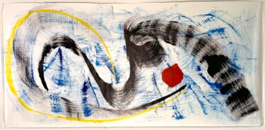 Malerei mit dem Titel "Swing" von G. Bartist, Original-Kunstwerk, Acryl