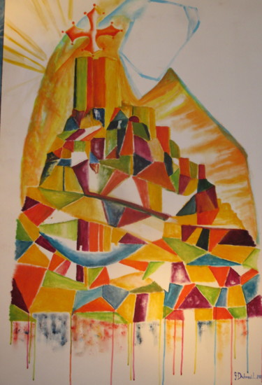 Peinture intitulée "REDOMPTION de DECAD…" par Gérard Dubreuil, Œuvre d'art originale, Autre