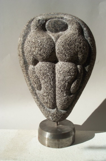 Escultura titulada "DOUBLE" por Gérard Didier, Obra de arte original, Piedra