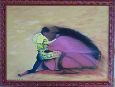 Painting titled "Veronica Rodilla en…" by Gerardo Rodriguez Granda, Original Artwork, Oil