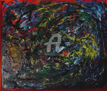 Painting titled "Oracul" by Elen Gera, Original Artwork