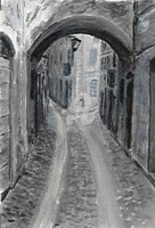 Drawing titled "Orta" by Elen Gera, Original Artwork, Other