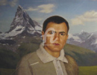Painting titled "Alexander" by Elen Gera, Original Artwork