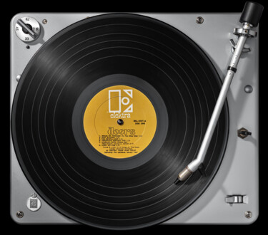 Fotografia intitolato "Vinylography 45 The…" da Gerd Schaller, Opera d'arte originale, Fotografia digitale Montato su Allumi…