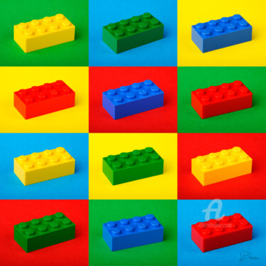 「Bum_LEGO12er」というタイトルの写真撮影 Gerhard Bumannによって, オリジナルのアートワーク, アナログ写真