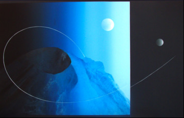 Pittura intitolato "universi paraleli" da Geri Palamara, Opera d'arte originale, Altro
