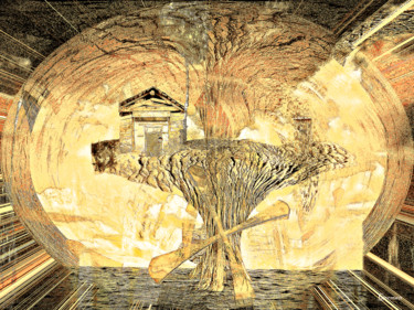 Цифровое искусство под названием "Остров." - German Toporkov, Подлинное произведение искусства, Фотомонтаж