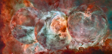 "Carina Nebula" başlıklı Dijital Sanat Germaneart tarafından, Orijinal sanat, Kolaj