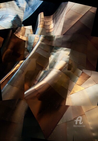 Grafika cyfrowa / sztuka generowana cyfrowo zatytułowany „Metalika” autorstwa Germaneart, Oryginalna praca, Fotomontaż