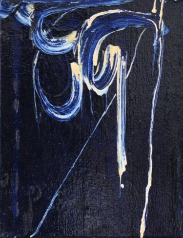Peinture intitulée "la geisha" par Germain Guénette, Œuvre d'art originale