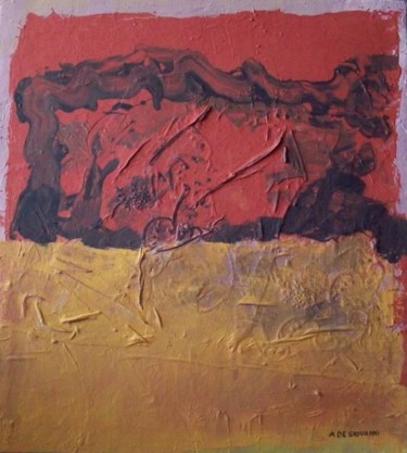 Pittura intitolato "IMMAGINE" da Armando De Giovanni, Opera d'arte originale