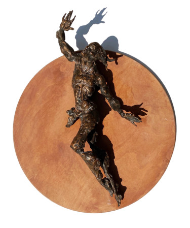 Sculpture titled "Cielo" by Mirella Gerosa, Original Artwork, Bronze