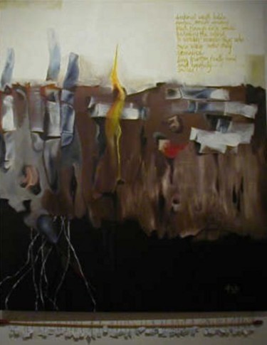 Картина под названием "Invocation" - Gerville Larsen, Подлинное произведение искусства