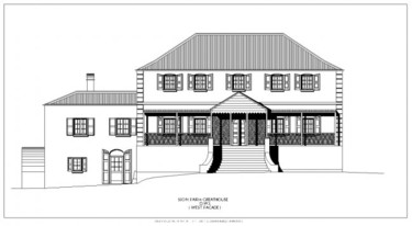 Artes digitais intitulada "Sion Farm Greathouse" por Gerville Larsen, Obras de arte originais