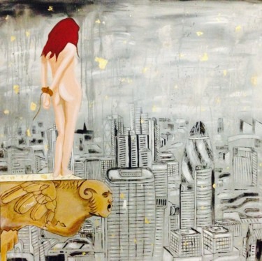 Pintura titulada "Fiebre" por Juan Magan, Obra de arte original, Acrílico