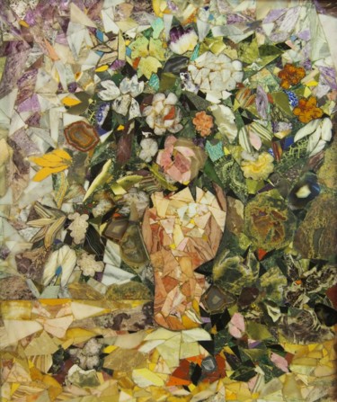 Painting titled "Подарок весны" by Sergei Getun, Original Artwork, Other