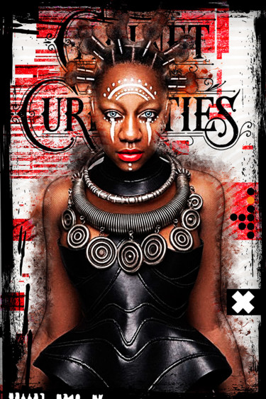 「CURIOS」というタイトルのデジタルアーツ Guillaume Fourcautによって, オリジナルのアートワーク, デジタル絵画
