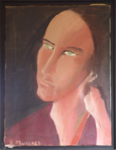 Painting titled "Camille" by Gilbert Froissard, Original Artwork