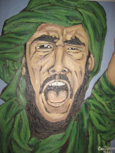 Painting titled "Arab Scream" by Ggf, Original Artwork