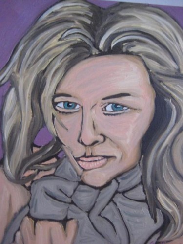 Painting titled "Kim Basinger" by Ggf, Original Artwork