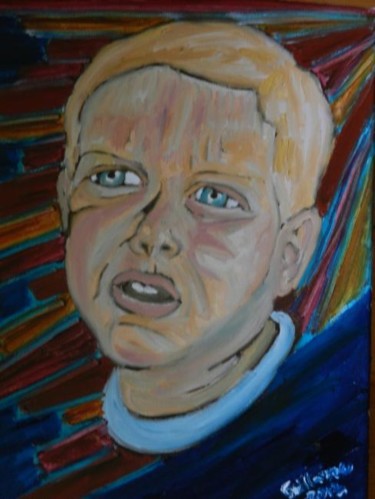 Painting titled "spiritual child" by Ggf, Original Artwork