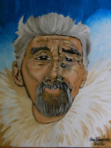 Painting titled "canadian innu" by Ggf, Original Artwork
