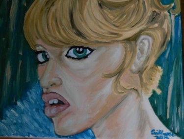 Painting titled "brigitte bardot" by Ggf, Original Artwork