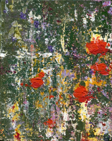 ""Field flowers"" başlıklı Tablo Galina Khabarova tarafından, Orijinal sanat, Akrilik