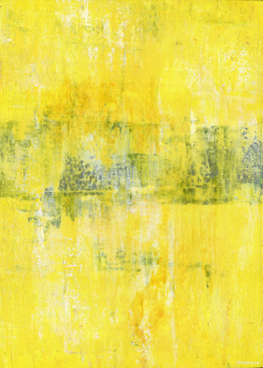 제목이 "Ensoleillée / Sunlit"인 미술작품 Galina Khabarova로, 원작, 아크릴 나무 들것 프레임에 장착됨