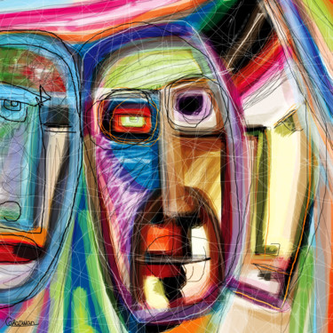Reflection Digital Arts titled "Reflection" by The King Arter, Original Art, Digital Painting