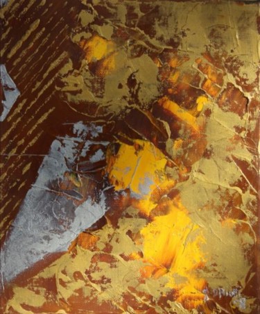 Painting titled "CHOCOLAT" by Ghislaine Driutti, Original Artwork