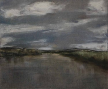 Peinture intitulée "paysage 3" par Anneghelf, Œuvre d'art originale