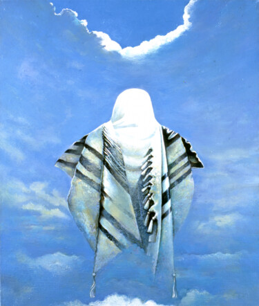 Pintura titulada "Prayer for Messiah" por Ghenadie Sontu, Obra de arte original, Oleo