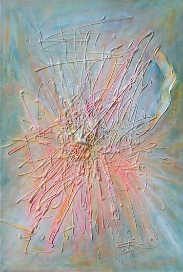 Peinture intitulée "Evanescence" par Patrick Gheysen, Œuvre d'art originale, Huile