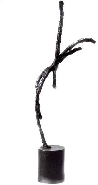 Sculpture titled "Gesto" by Ghezzi, Original Artwork, Metals