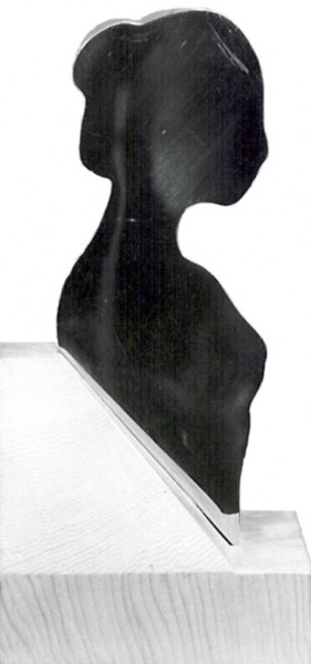 Sculpture titled "Nodino" by Ghezzi, Original Artwork, Metals