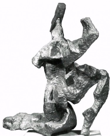 Sculpture intitulée "Martello 1" par Ghezzi, Œuvre d'art originale, Métaux