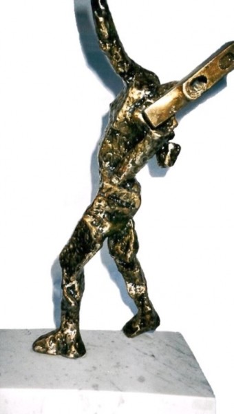 Sculpture intitulée "Martello 4" par Ghezzi, Œuvre d'art originale, Métaux