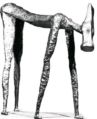 Sculpture intitulée "Martello" par Ghezzi, Œuvre d'art originale, Métaux