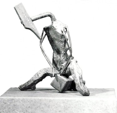 Sculpture intitulée "Martello 2" par Ghezzi, Œuvre d'art originale, Métaux