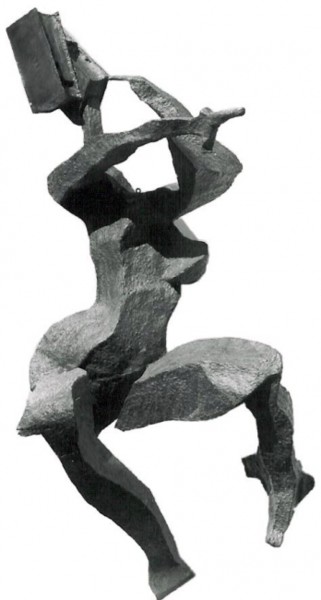 Sculpture intitulée "Livres" par Ghezzi, Œuvre d'art originale, Métaux