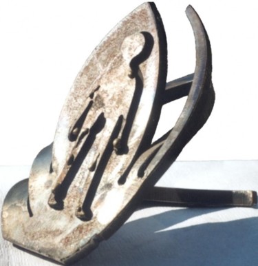 Sculpture titled "Sortie 6" by Ghezzi, Original Artwork, Metals