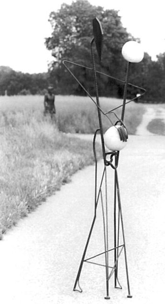 Skulptur mit dem Titel "Couple" von Ghezzi, Original-Kunstwerk, Metalle