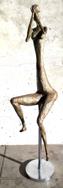 Sculpture intitulée "MANI" par Ghezzi, Œuvre d'art originale, Métaux