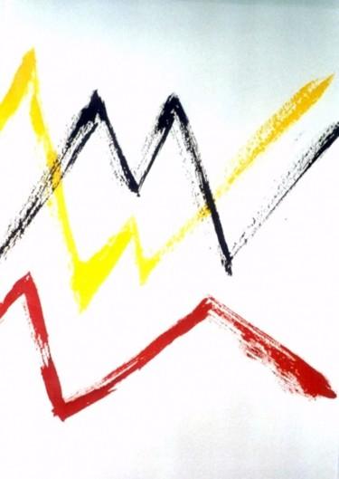 Painting titled "Chart" by Ghezzi, Original Artwork, Ink