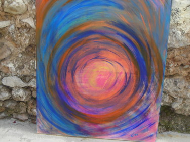 Peinture intitulée "dscn3432.jpg LE TUN…" par Ghislaine Feuch, Œuvre d'art originale, Acrylique