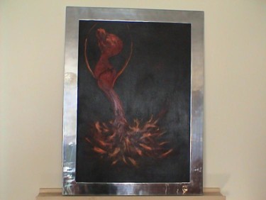 Painting titled "danseuse espagnole" by Ghislaineh, Original Artwork