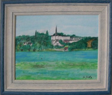 Peinture intitulée "Château la Vallière" par Gérard Husta, Œuvre d'art originale