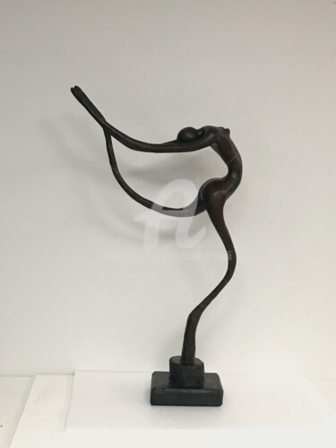 Sculpture intitulée "Dance step" par Ghyslaine Leonelli, Œuvre d'art originale, Résine