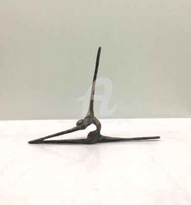 Sculpture titled "Flow016" by Ghyslaine Leonelli, Original Artwork, Resin